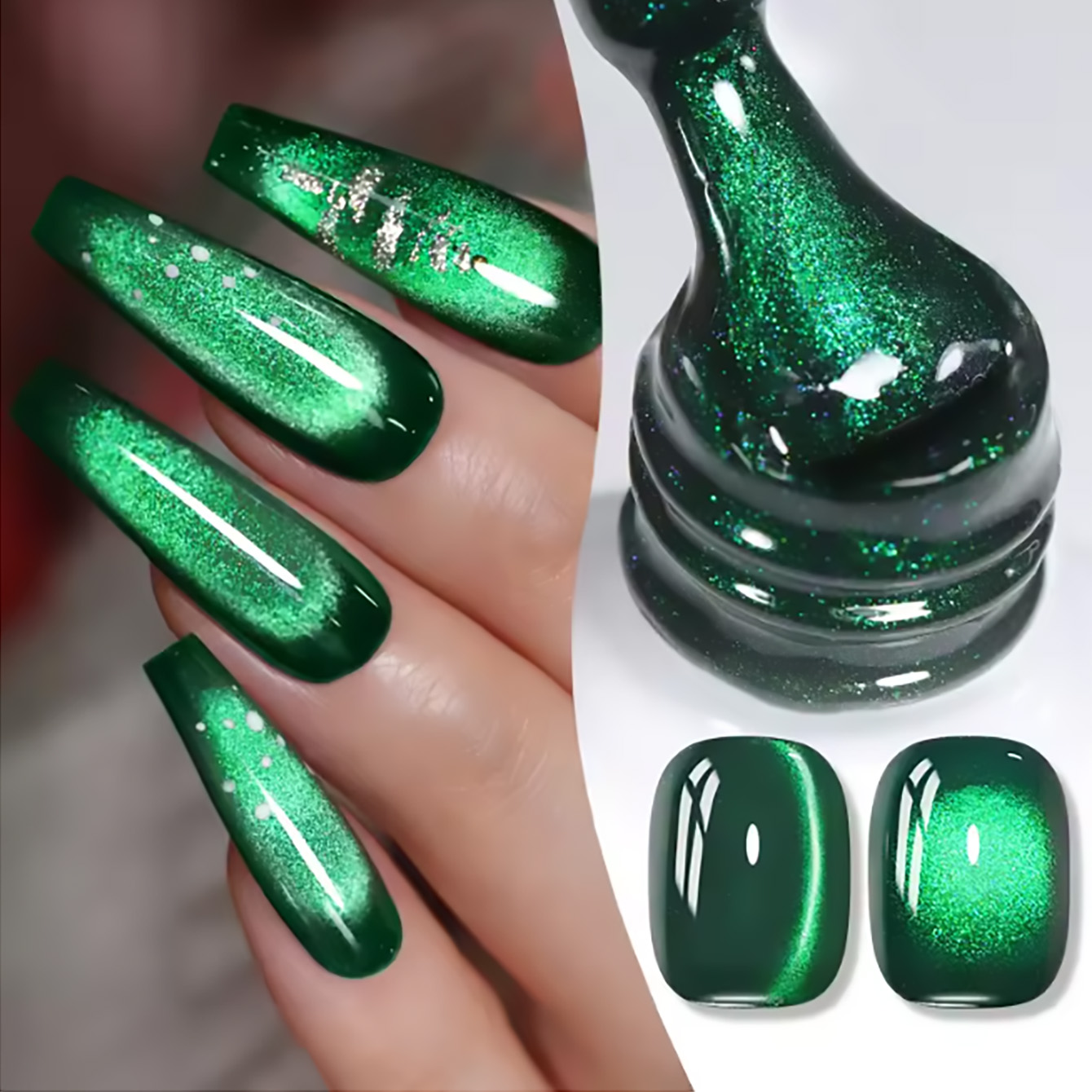 ZH 12ML Emerald Green Magnetis - Nail Art Emerald Green recensie en prijs