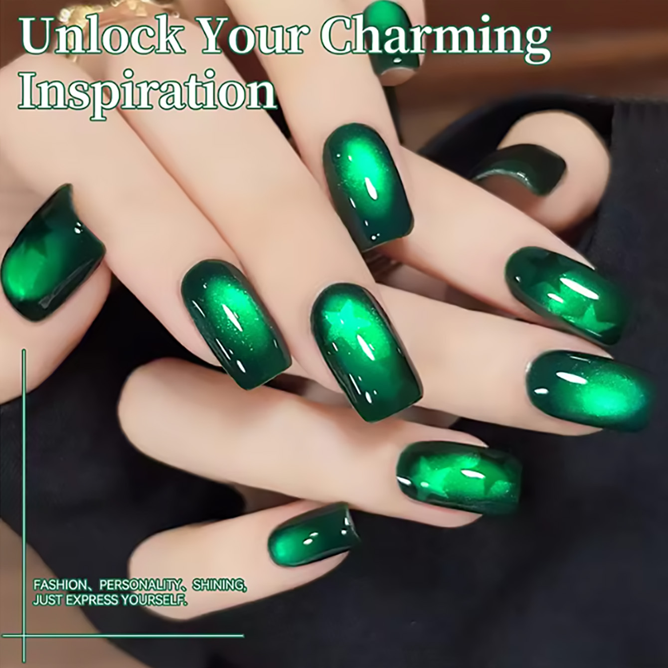 ZH 12ML Emerald Green Magnetis - Nail Art Emerald Green recensie en prijs