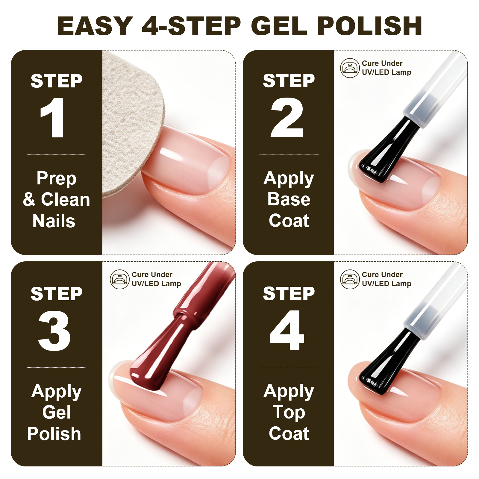 LIMEGIRL 6 Kleuren Gel Nagella - Nail Art Burgundy recensie en prijs