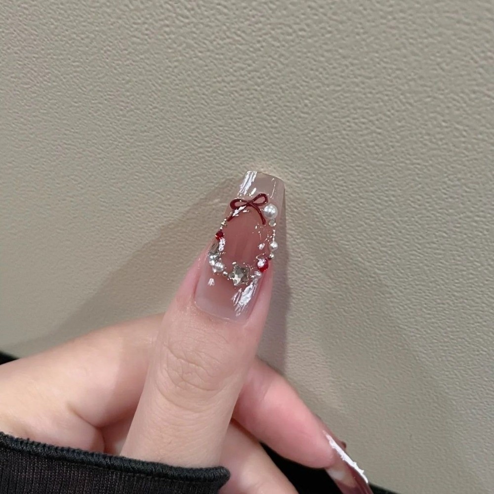 Wijnrode nagelkunstdecoraties  - Nail Art Burgundy recensie en prijs