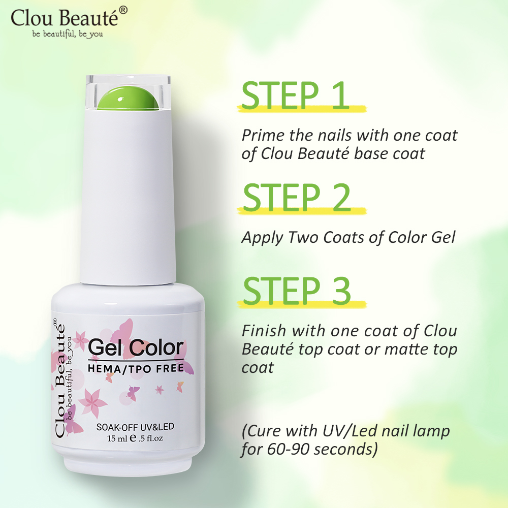 Clou Beaute Hot Color Gel Poli - Nail Art Burgundy recensie en prijs