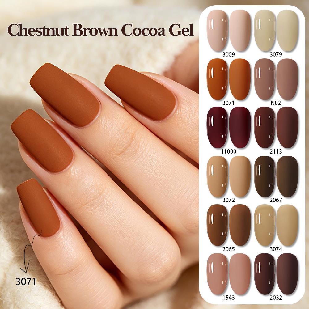 Clou Beaute Herfst Winter Gel  - Nail Art Burgundy recensie en prijs