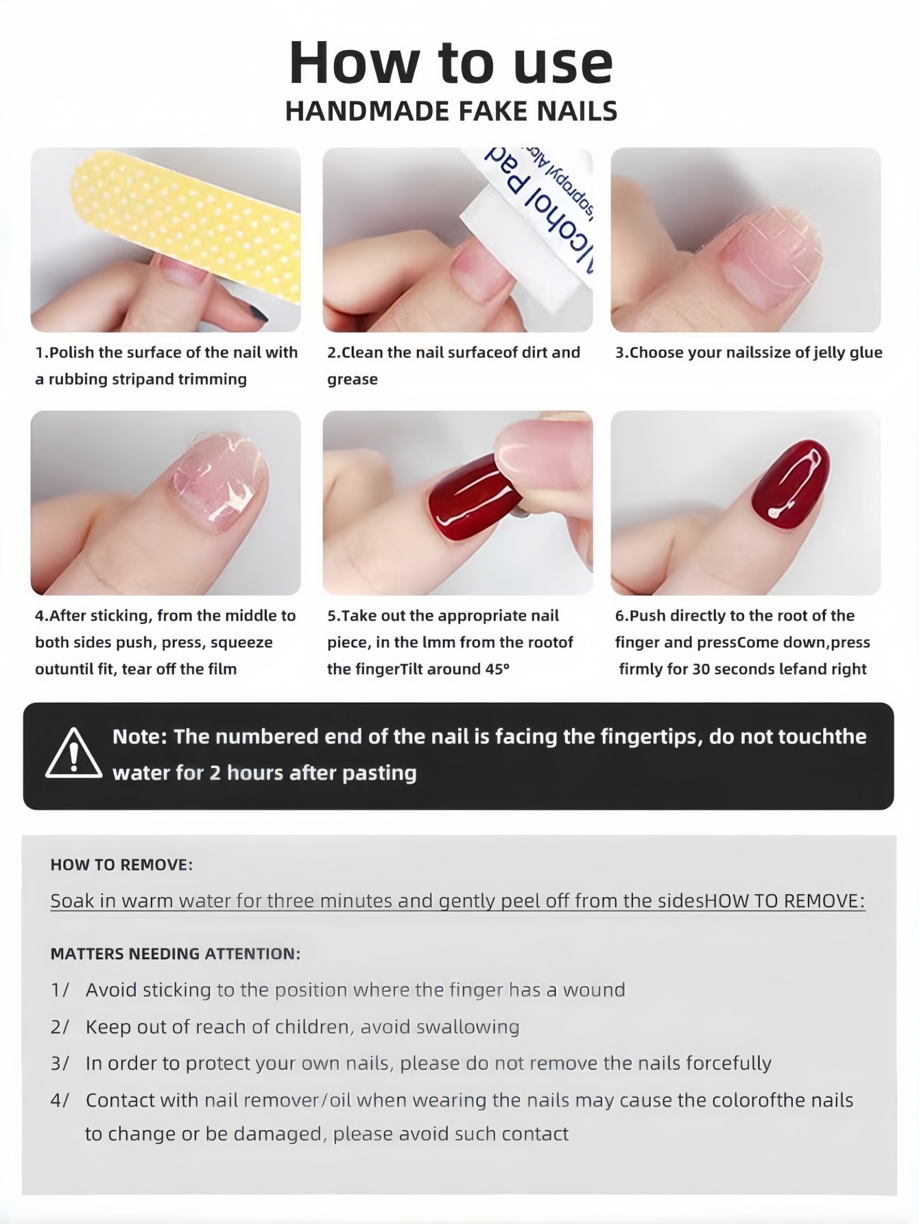 10 stuks lange druppelvormige  - Nail Art Burgundy recensie en prijs