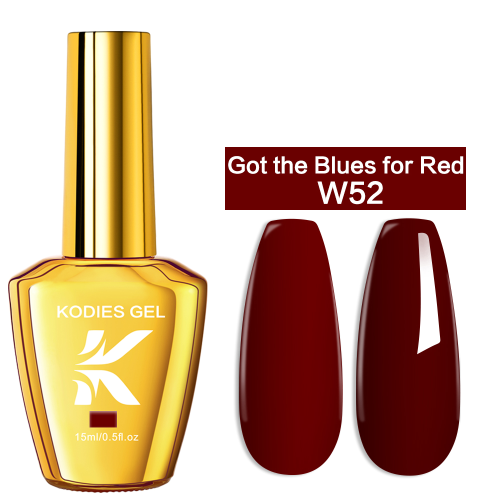 KODIES GEL Bordeaux Rode Gel N - Nail Art Burgundy recensie en prijs