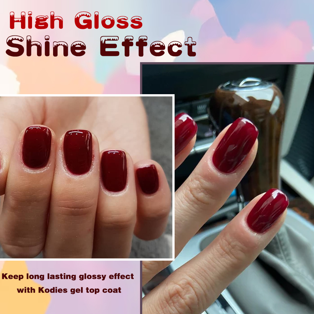 KODIES GEL Bordeaux Rode Gel N - Nail Art Burgundy recensie en prijs