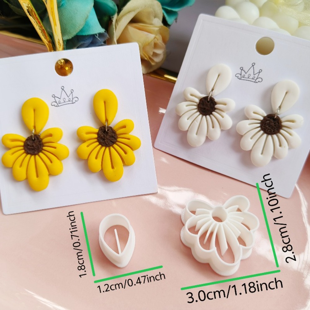 2 Stuks Elegante Bloemvormige  - Nail Art Elegant recensie en prijs